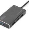 Digitus USB 3.0 Hub 4 Θυρών με σύνδεση USB-A