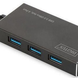 Digitus USB 3.0 Hub 4 Θυρών με σύνδεση USB-A