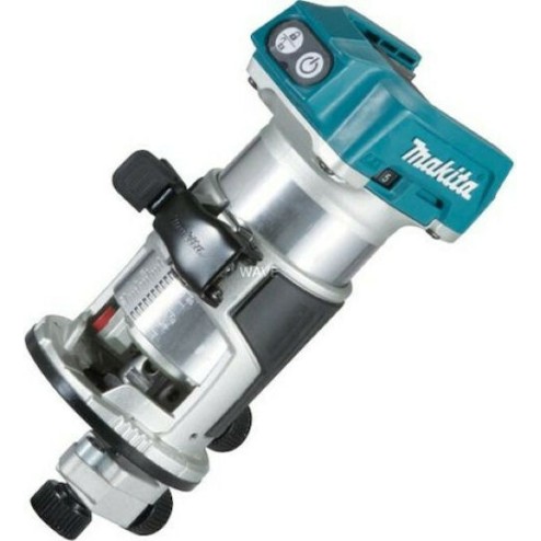 Makita Κάθετη Φρέζα 18V Solo με Ρύθμιση Ταχύτητας και με Σύστημα Αναρρόφησης