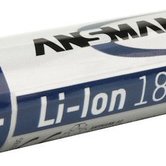 Ansmann Akku Επαναφορτιζόμενη Μπαταρία 18650 Li-ion 2600mAh 3.6V 1τμχ