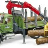 Bruder Φορτηγό Mack Granite Timber Truck with 3 Trunks για 3+ Ετών