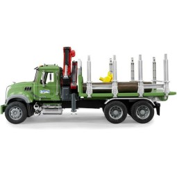 Bruder Φορτηγό Mack Granite Timber Truck with 3 Trunks για 3+ Ετών