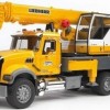 Bruder Γερανός Mack Granite Liebherr Crane Truck για 3+ Ετών