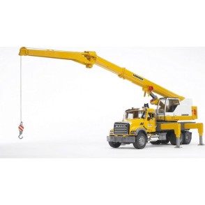 Bruder Γερανός Mack Granite Liebherr Crane Truck για 3+ Ετών