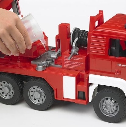 Bruder Φορτηγό Πυροσβεστικό Man με Καλάθι για 3+ Ετών