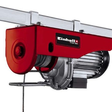 Einhell Ηλεκτρικό Παλάγκο ΤC-EH 500 για Φορτίο Βάρους έως 500kg σε Κόκκινο Χρώμα