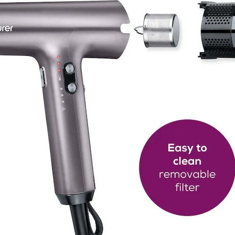 Beurer HC 100 Επαγγελματικό Πιστολάκι Μαλλιών με Φυσούνα 1700W