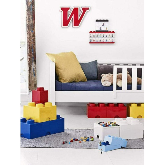 Lego Παιδικό Κουτί Αποθήκευσης από Πλαστικό 4 Knobs Κίτρινο 25x25x18cm