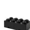 Lego Παιδικό Κουτί Αποθήκευσης από Πλαστικό 8 Knobs Μαύρο 50x25x17cm
