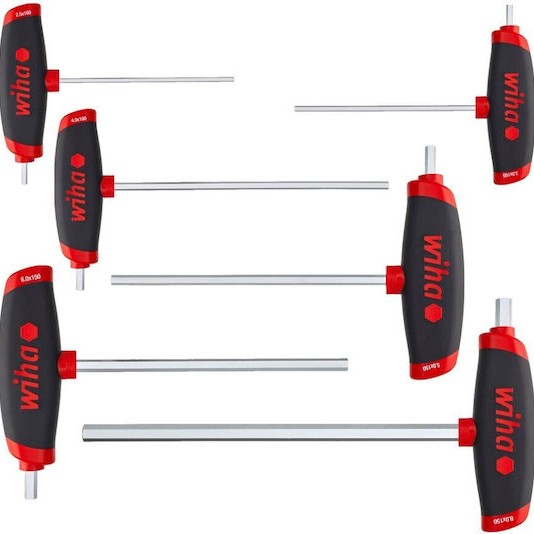 Wiha Σετ 7 Κλειδιά Allen σε Σχήμα Ταφ