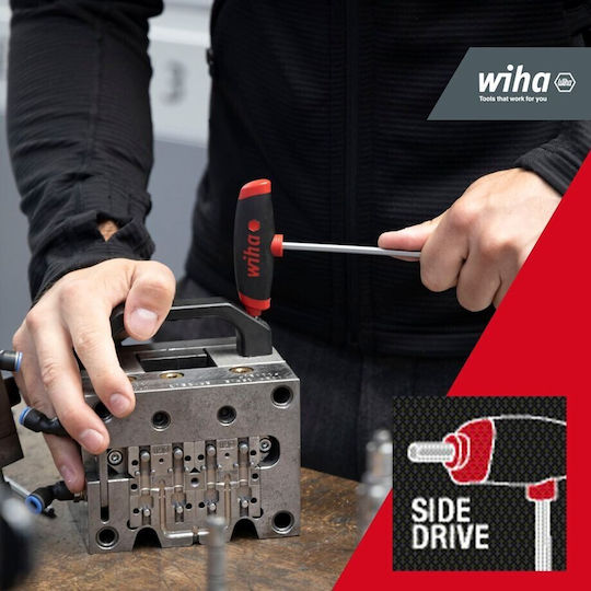 Wiha Σετ 7 Κλειδιά Allen σε Σχήμα Ταφ