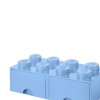 Lego Παιδικό Κουτί Αποθήκευσης από Πλαστικό 8 Knobs Γαλάζιο 50x25x17cm