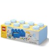 Lego Παιδικό Κουτί Αποθήκευσης από Πλαστικό 8 Knobs Γαλάζιο 50x25x17cm