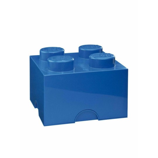 Lego Παιδικό Κουτί Αποθήκευσης από Πλαστικό 4-Stud Μπλε 25x25x18cm