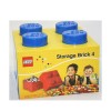 Lego Παιδικό Κουτί Αποθήκευσης από Πλαστικό 4-Stud Μπλε 25x25x18cm