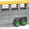 Bruder Livestock Trailer With Cow για 3+ Ετών