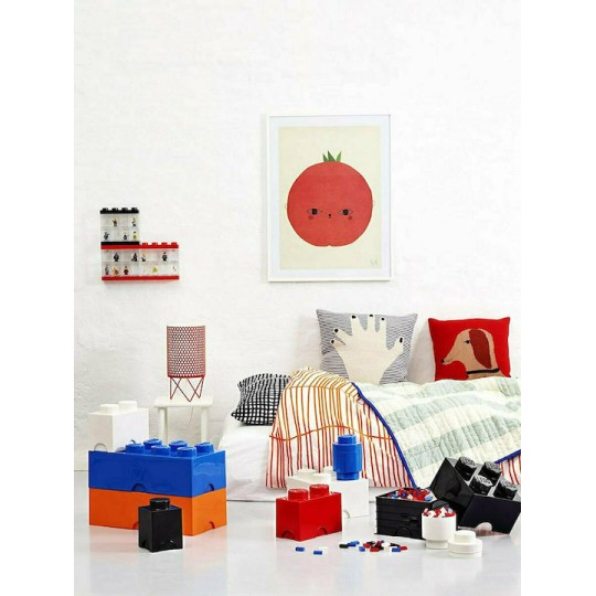 Lego Παιδικό Κουτί Αποθήκευσης από Πλαστικό 4-Stud Κίτρινο 25x25x18cm