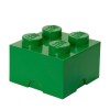 Lego Παιδικό Κουτί Αποθήκευσης από Πλαστικό 4-Stud Πράσινο 25x25x18cm