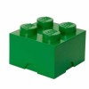 Lego Παιδικό Κουτί Αποθήκευσης από Πλαστικό 4-Stud Πράσινο 25x25x18cm