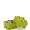 Lego Παιδικό Κουτί Αποθήκευσης από Πλαστικό 4-Stud Πράσινο 25x25x18cm