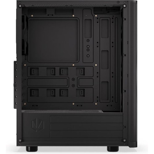 Endorfy Ventum 200 ARGB Gaming Midi Tower Κουτί Υπολογιστή με Πλαϊνό Παράθυρο Μαύρο
