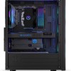 Endorfy Ventum 200 ARGB Gaming Midi Tower Κουτί Υπολογιστή με Πλαϊνό Παράθυρο Μαύρο