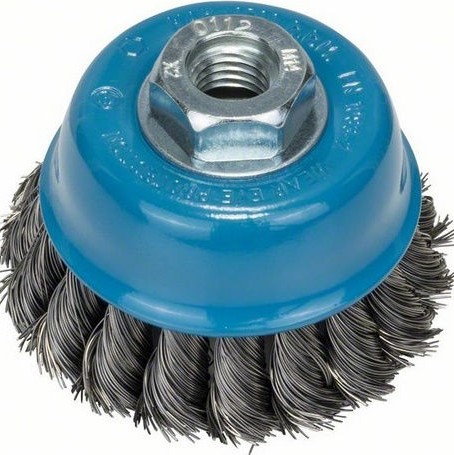 Bosch 2608622099 Συρματόβουρτσα Καμπάνα με Κοτσίδες για Γωνιακό Τροχό 75mm
