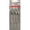 Bosch T101AO Λάμες για Ξύλο 83mm 3τμχ