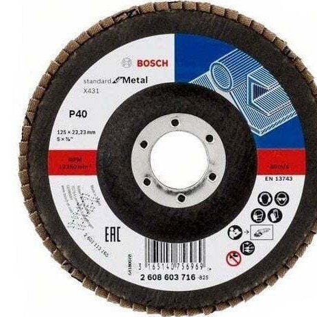 Bosch Δίσκος Λείανσης Μετάλλου 40mm