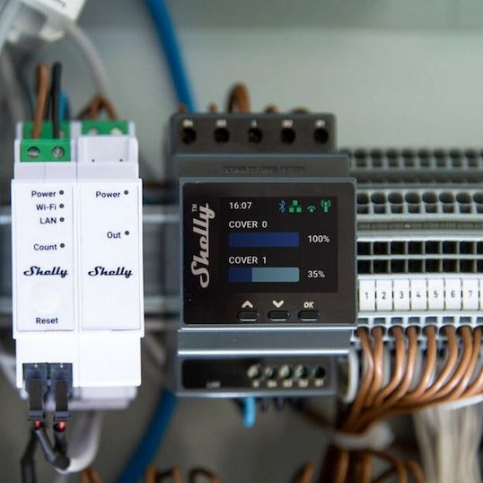 Shelly Pro Dual Cover PM Ρελέ Ράγας