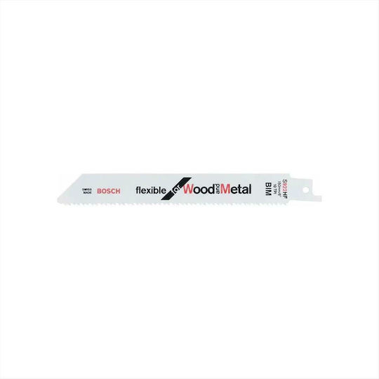 Bosch S 922 HF Λάμες Flexible for Wood and Metal για Μέταλλο και Ξύλο 150mm 2τμχ