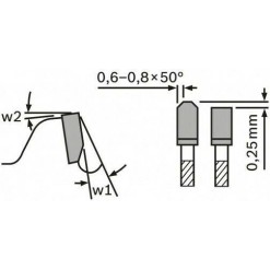 Bosch Δίσκος Κοπής Αλουμινίου με 80 Δόντια 254mm 2608644112