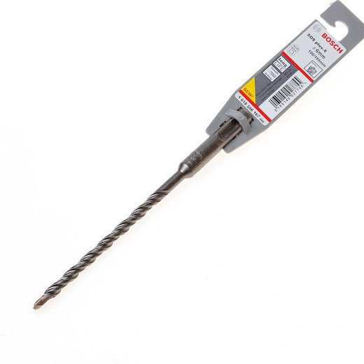 Bosch Διαμαντοτρύπανο Καρβιδίου με SDS Plus Στέλεχος για Δομικά Υλικά, Γυαλί και Πλακίδια 6x100mm