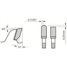 Bosch Δίσκος Κοπής Ξύλου 305mm 2608642137