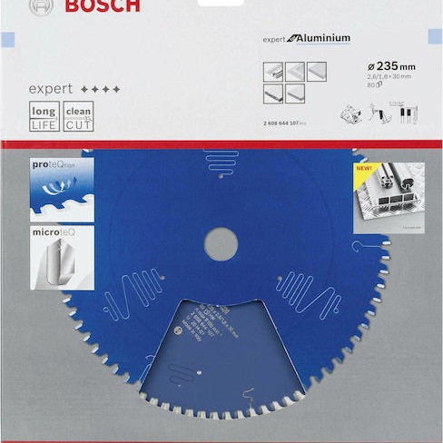Bosch Δίσκος Κοπής Μετάλλου 305mm 2608644107