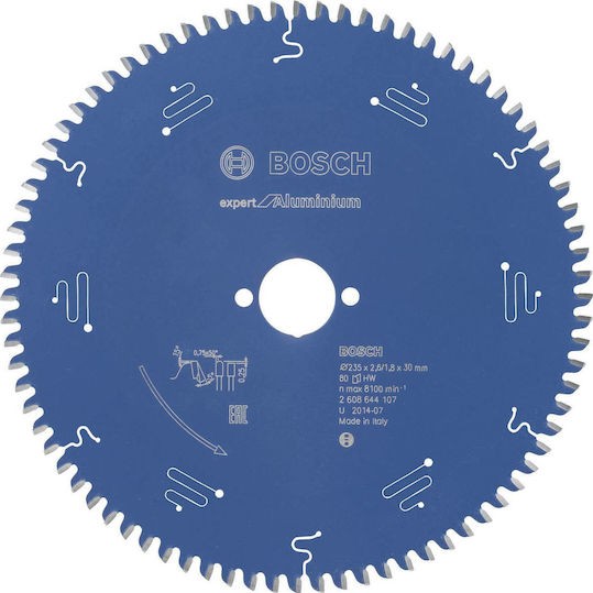 Bosch Δίσκος Κοπής Μετάλλου 305mm 2608644107