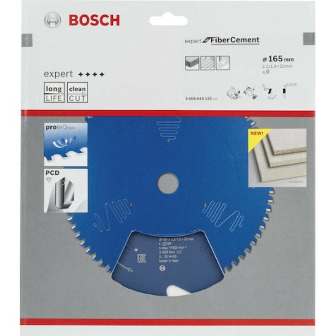 Bosch Δίσκος Κοπής Ξύλου 165mm 2608644122