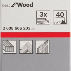 Bosch X440 Tαινία Λείανσης K40 13x457mm Σετ 3τμχ