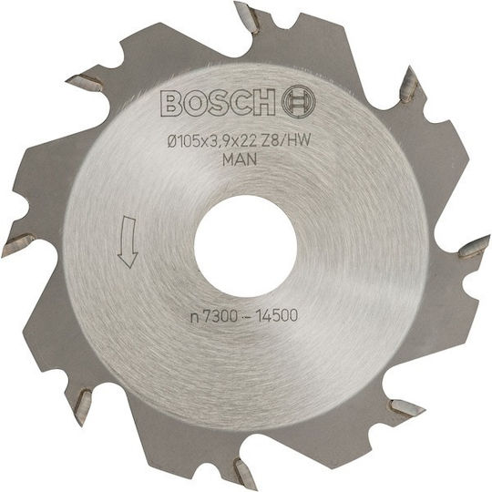 Bosch Δίσκος Κοπής Ξύλου 105mm 3608641013