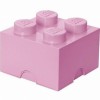 Lego Παιδικό Κουτί Αποθήκευσης από Πλαστικό 4-Stud Ροζ 25x25x18cm