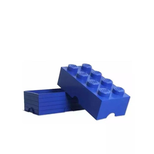 Lego Παιδικό Κουτί Αποθήκευσης από Πλαστικό 8-Stud Μπλε 50x25x17cm
