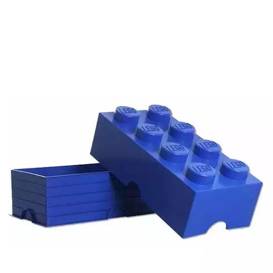 Lego Παιδικό Κουτί Αποθήκευσης από Πλαστικό 8-Stud Μπλε 50x25x17cm