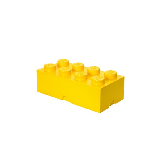 Lego Παιδικό Κουτί Αποθήκευσης από Πλαστικό 8-Stud Κίτρινο 50x25x17cm