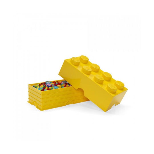 Lego Παιδικό Κουτί Αποθήκευσης από Πλαστικό 8-Stud Κίτρινο 50x25x17cm