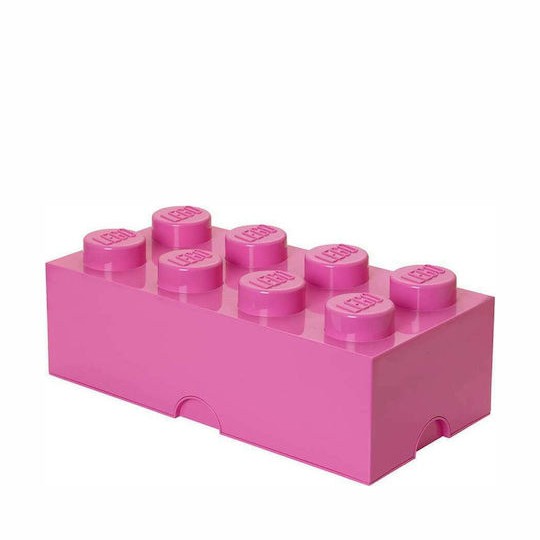 Lego Παιδικό Κουτί Αποθήκευσης από Πλαστικό 8-Stud Μωβ 50x25x17cm