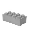 Lego Παιδικό Κουτί Αποθήκευσης από Πλαστικό 8-Stud Γκρι 50x25x17cm