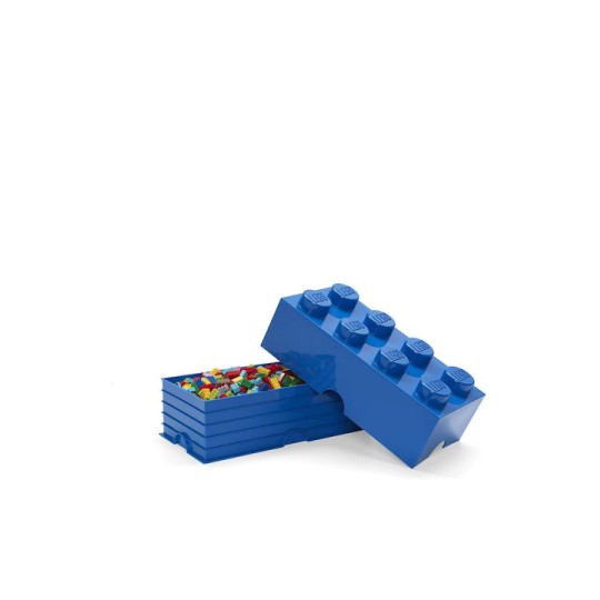 Lego Παιδικό Κουτί Αποθήκευσης από Πλαστικό 8-Stud Γκρι 50x25x17cm