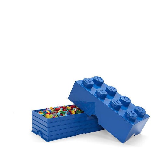 Lego Παιδικό Κουτί Αποθήκευσης από Πλαστικό 8-Stud Γκρι 50x25x17cm