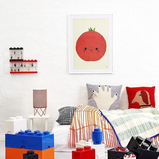 Lego Παιδικό Κουτί Αποθήκευσης από Πλαστικό 8-Stud Γκρι 50x25x17cm