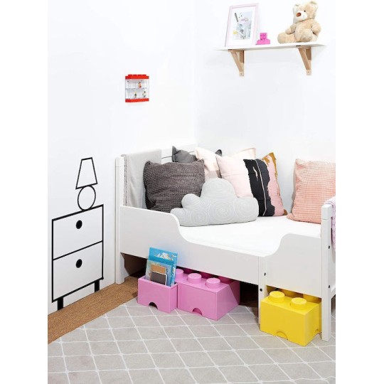 Lego Παιδικό Κουτί Αποθήκευσης από Πλαστικό 8-Stud Γκρι 50x25x17cm